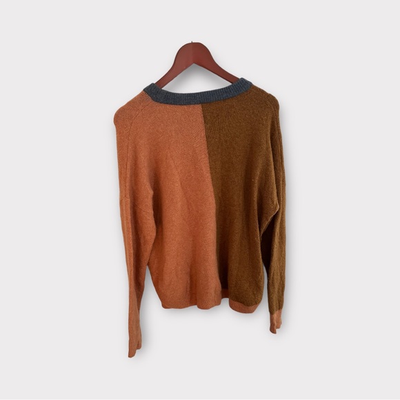 Madewell women’s crewneck color block sweater size medium - Picture 3 of 3
